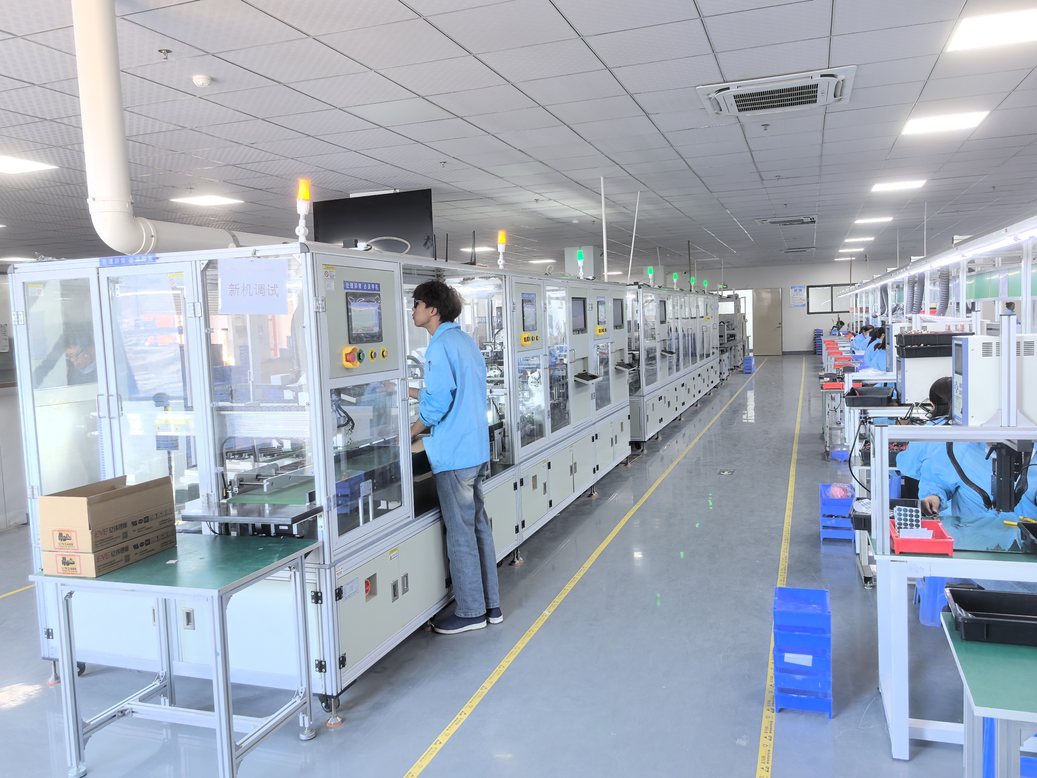 ShenZhen ManLi Technology Co., LTD. factory production line