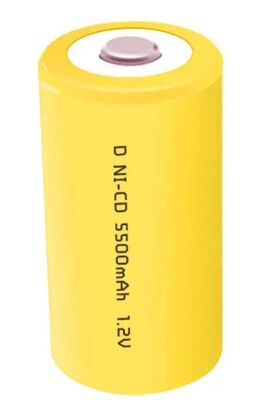 D5500mAh 1.2V NiCd Rechargeable Batteries , Nickle Cadmium Battery For Power Tools Lighting