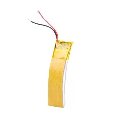 3.7 V Rechargeable Lithium Polymer Battery 201030 30mAh Curved Lithium Polymer Battery