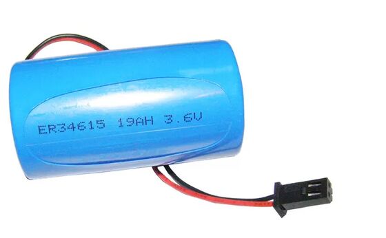 High Power 3.6V Cylindrical Li SOCl2 Battery ER34615 19000mAh Eco Friendly