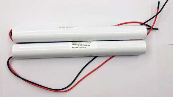 1.2V C2500mAh NiCd Emergency Lighting Battery 70g Maintenance Free