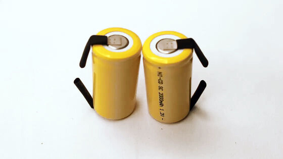1.2V 2000mAh Cylindrical NICD Rechargeable Batteries For Power Tools