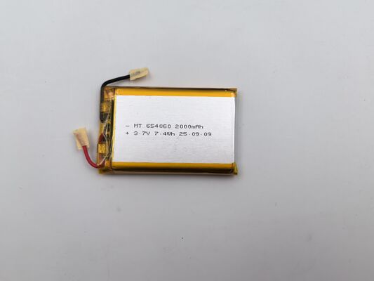 Reliable Wearable Power Solution: 2000mAh, 3.7V Ultra-Slim Cell with Long Cycle Life