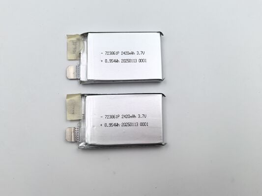 2420mAh 3.7V Semi Solid State Battery For Portable Power Banks