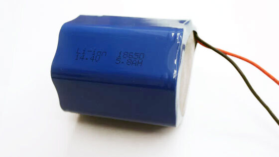 14.4V 5800mAh 1000 Cycles Lithium Ion Battery Pack for Underwater Lighting