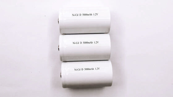 NiCd D5000mAh 1.2V Rechargeable Flashlight Battery UL High Cap