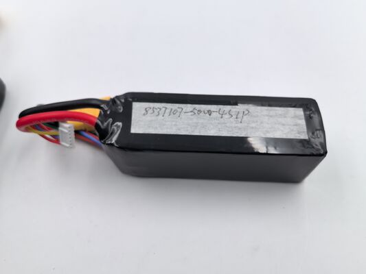 4S 14.8V 5000mAh 50C μπαταρία LiPo - 74Wh μπαταρία drone μεγάλης εμβέλειας για αεροπορική φωτογραφία, βαριά ανύψωση & χαρτογράφηση UAV, αεροπορική ασφάλεια (< 100Wh)