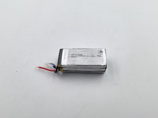 3S 11.1V 4600mAh LiPo Battery (123380) - Slim Profile 12x3.3x8cm for Narrow Mounting, 51Wh Long Range FPV Drone & Wing UAV Battery, XT60