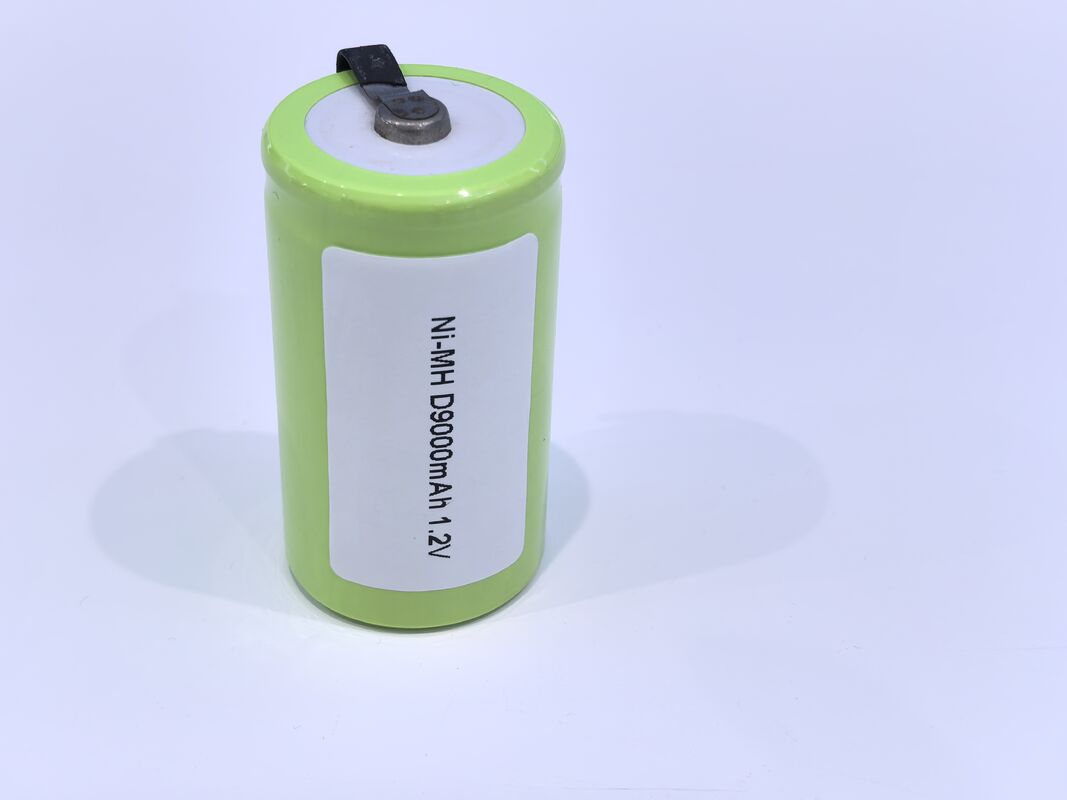 Ultra High Capacity 9000mAh D Cell, 1.2V Rechargeable Ni-MH for Boombox / Emergency Light
